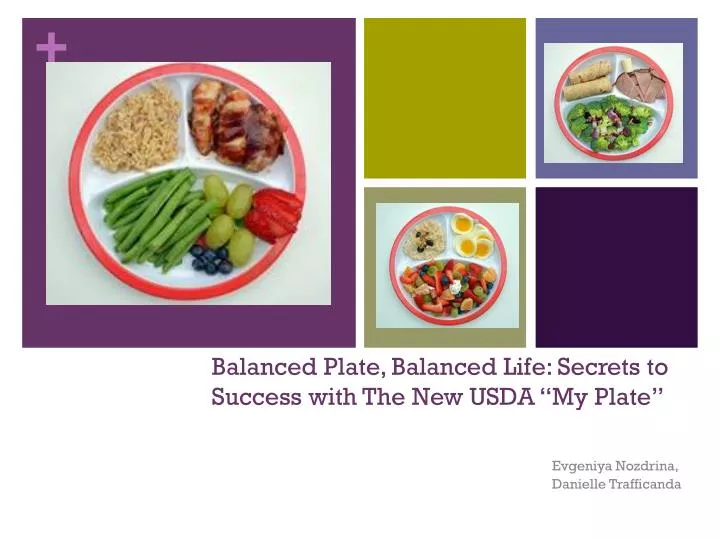 balanced plate balanced life secrets to success with the new usda my plate