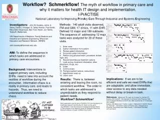 AIM: To define the sequence in which tasks are addressed in primary care encounters.