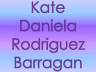 Kate Daniela Rodriguez Barragan