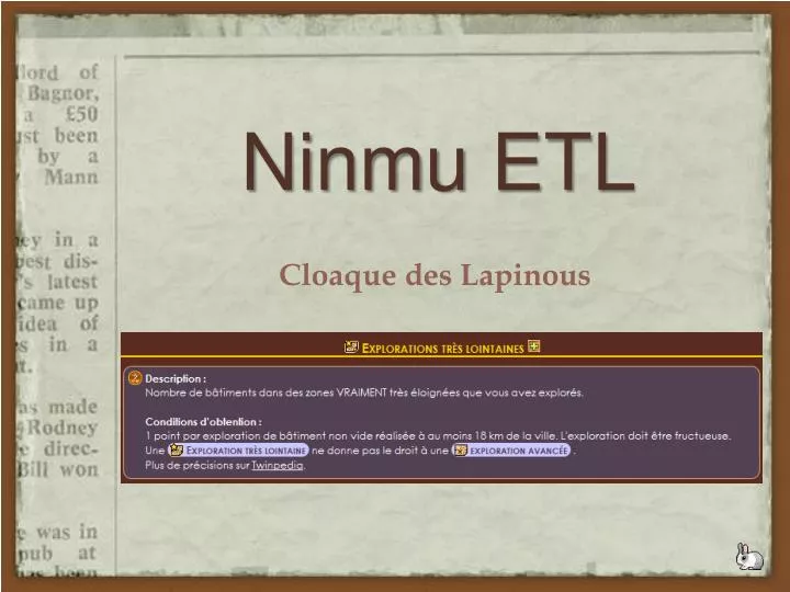 ninmu etl