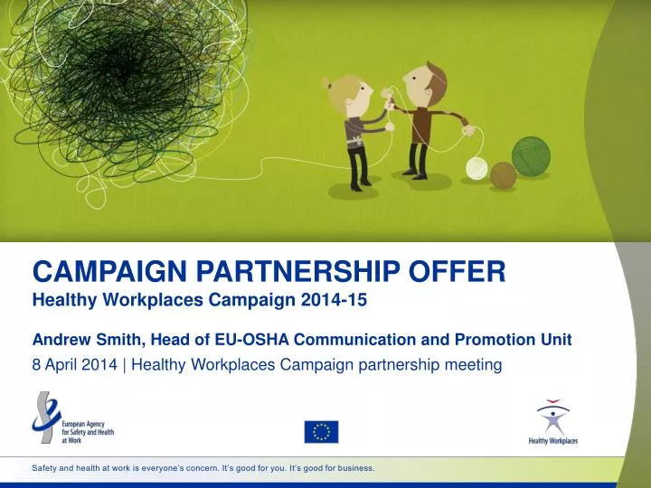 campaign partnership offer healthy workplaces campaign 2014 15