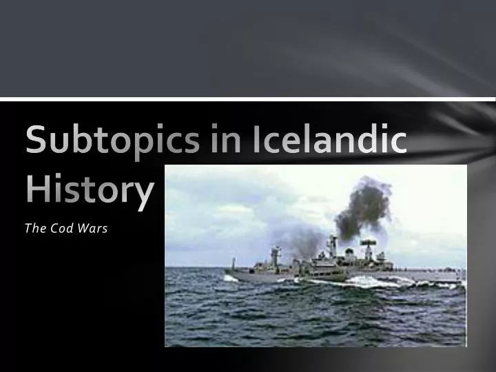 subtopics in icelandic history