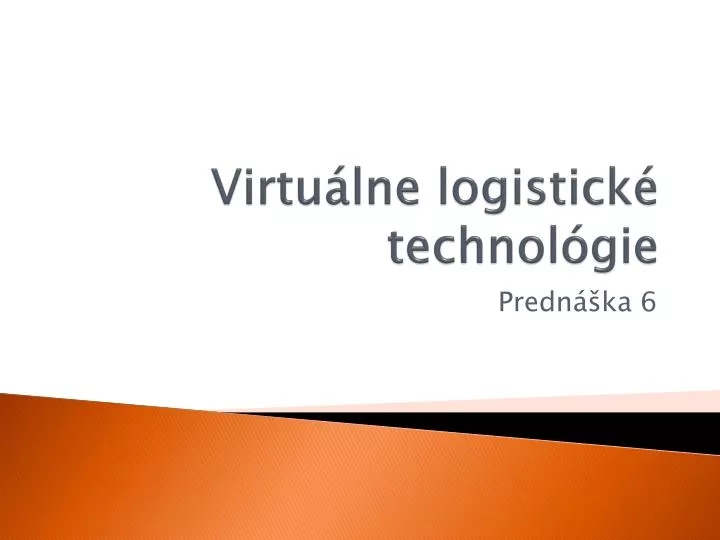 virtu lne logistick technol gie