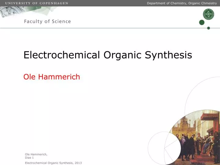 electrochemical organic synthesis ole hammerich