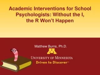 Interventions for Children with LD