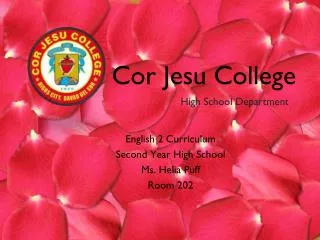 Cor Jesu College