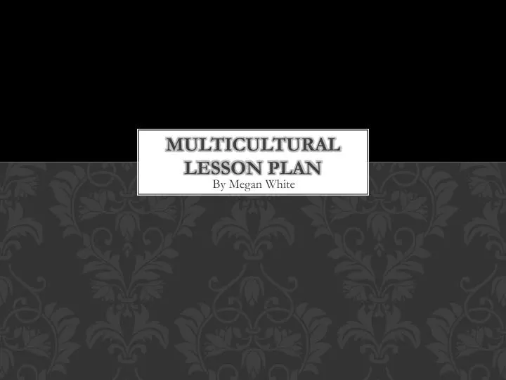 multicultural lesson plan