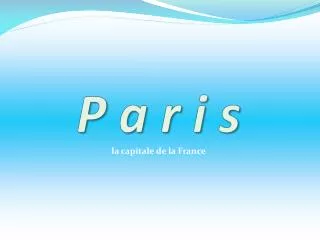 p a r i s
