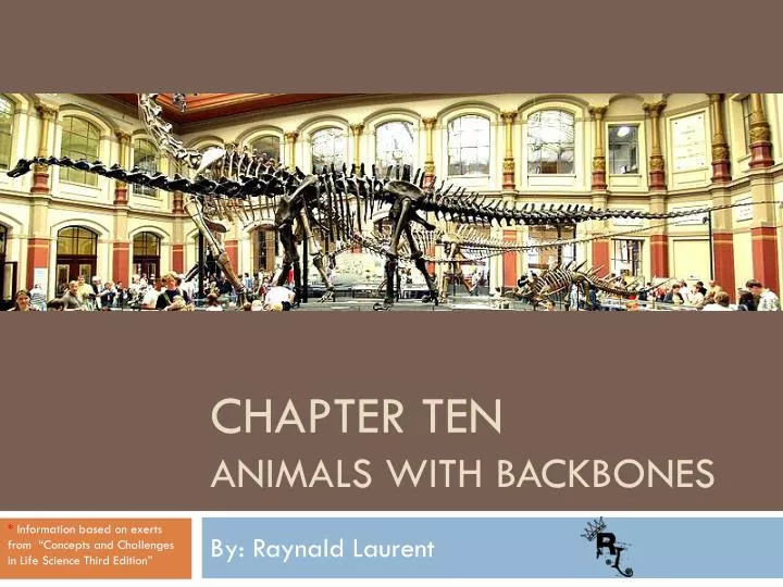 chapter ten animals with backbones