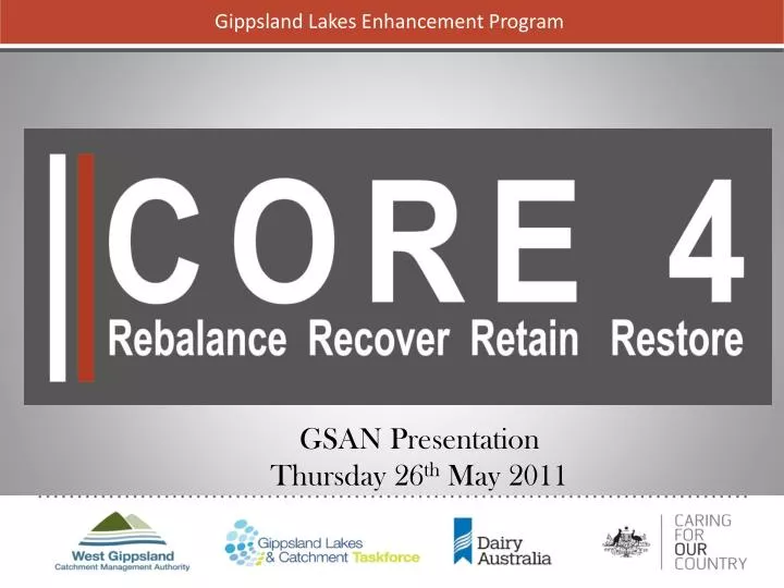 gippsland lakes enhancement program