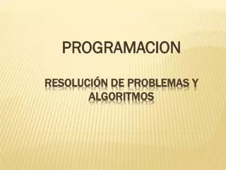 programacion