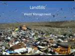 Landfills - slide 1