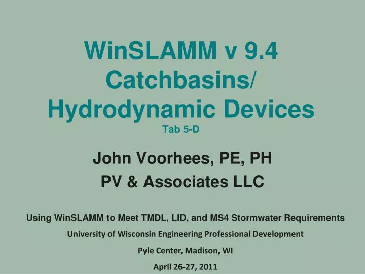 winslamm v 9 4 catchbasins hydrodynamic devices tab 5 d