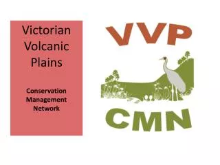 Victorian Volcanic Plains Conservation Management Network