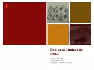 doblez de l minas de metal