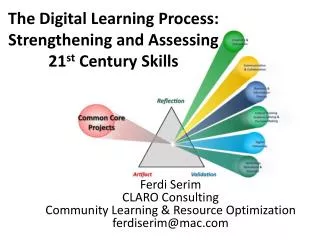 The Digital Learning Process: Strengthening and Assessing 21 st Century Skills