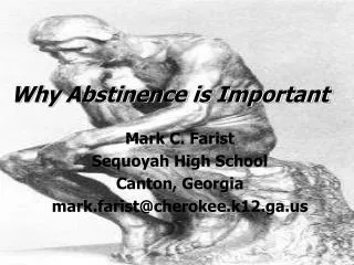 Why Abstinence is Important
