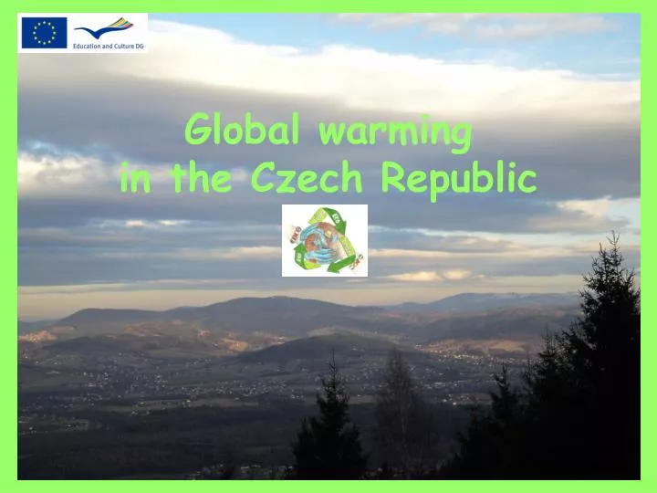 global warming in the czech republic