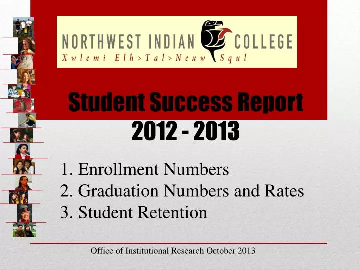 student success report 2012 2013