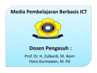 Prof. Dr. H. Zulkardi, M. Ikom Haris Kurniawan, M. Pd