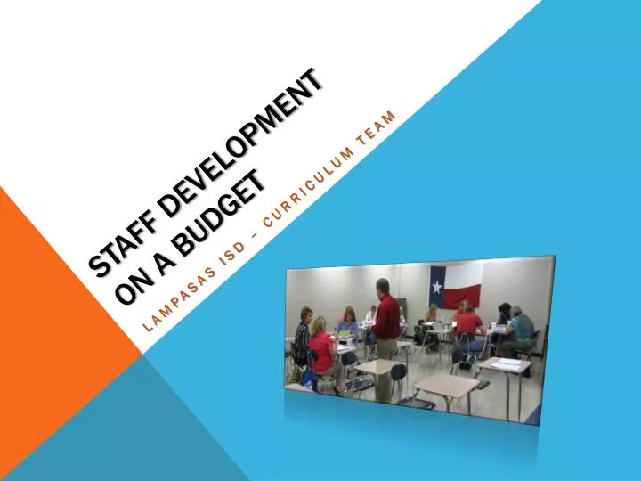 staff development on a budget