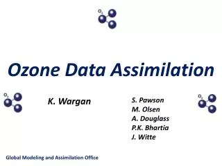 Ozone Data Assimilation