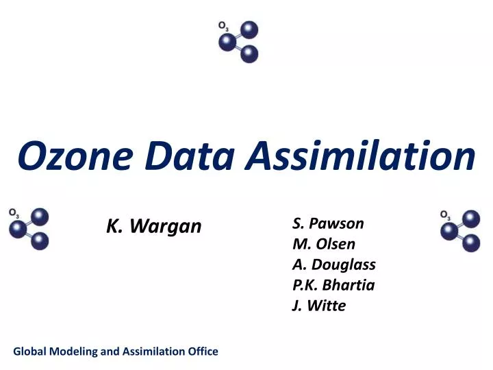 ozone data assimilation