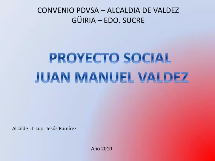 convenio pdvsa alcaldia de valdez g iria edo sucre