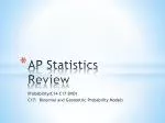 AP Statistics Review - slide 1