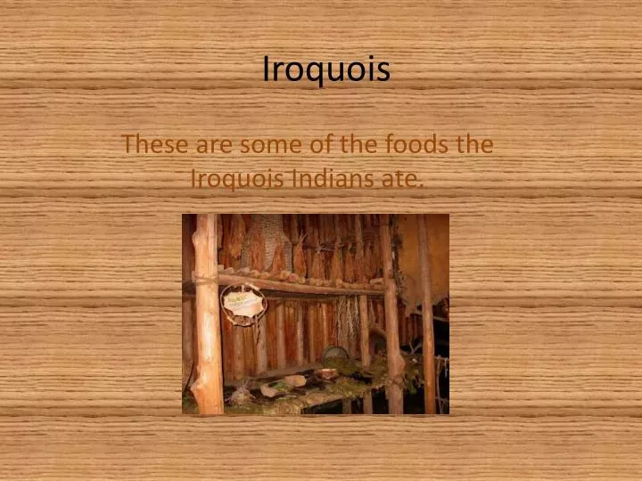 iroquois