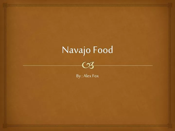 navajo food
