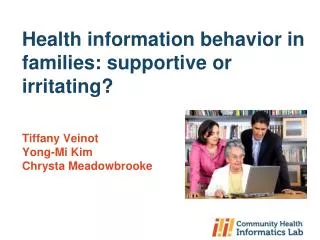 Health information behavior in families: supportive or irritating?