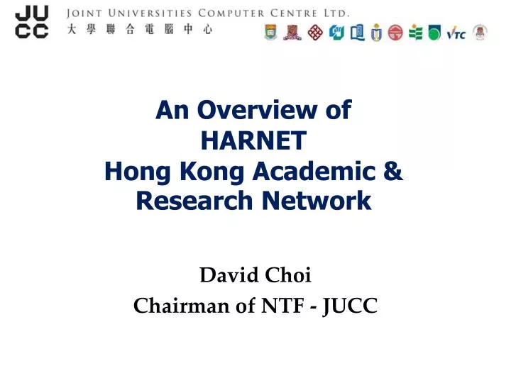 an overview of harnet hong kong academic research network