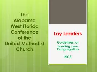 Lay Leaders