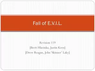 Fall of E.V.I.L.