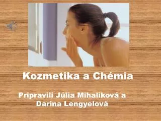 Kozmetika a Chémia