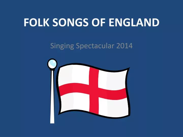 folk songs of england