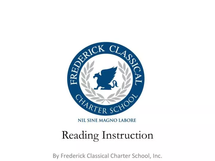 reading instruction