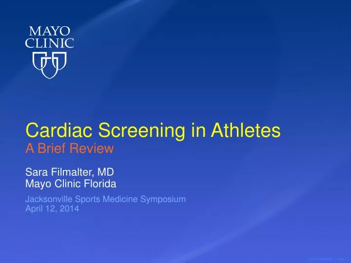 cardiac screening in athletes a brief review