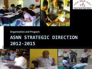 ASNN Strategic Direction 2012-2015