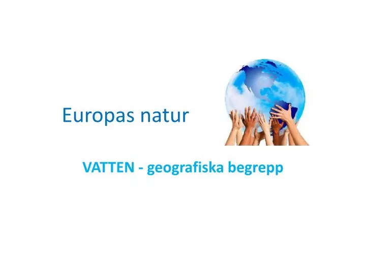 europas natur