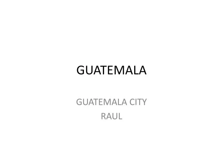 guatemala