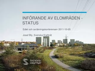 inf rande av elomr den status