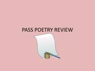 PASS POETRY REVIEW