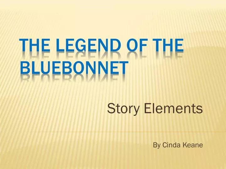 story elements by cinda keane