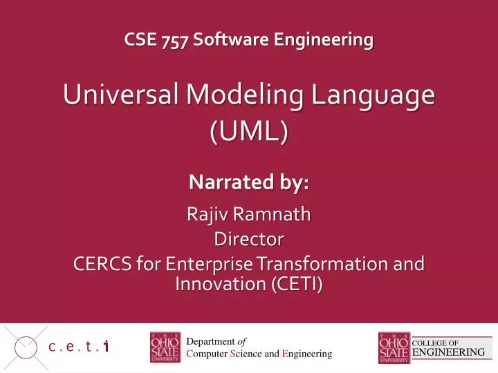 universal modeling language uml