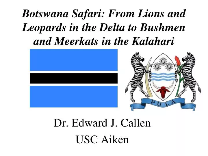 botswana safari from lions and leopards in the delta to bushmen and meerkats in the kalahari