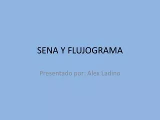 sena y flujograma
