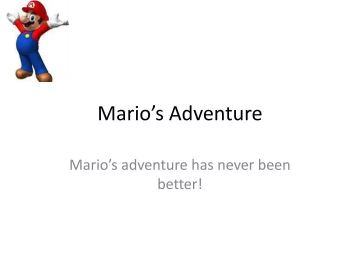 mario s adventure