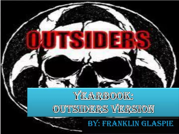 yearbook outsiders version